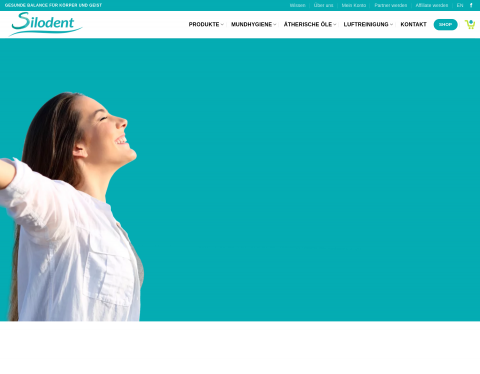 Website-Vorschau von Airmed?s Secret  Ätherische Öle