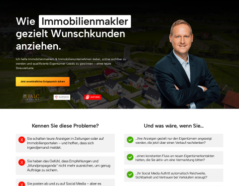 Website-Vorschau von Eyecatcher Marketing