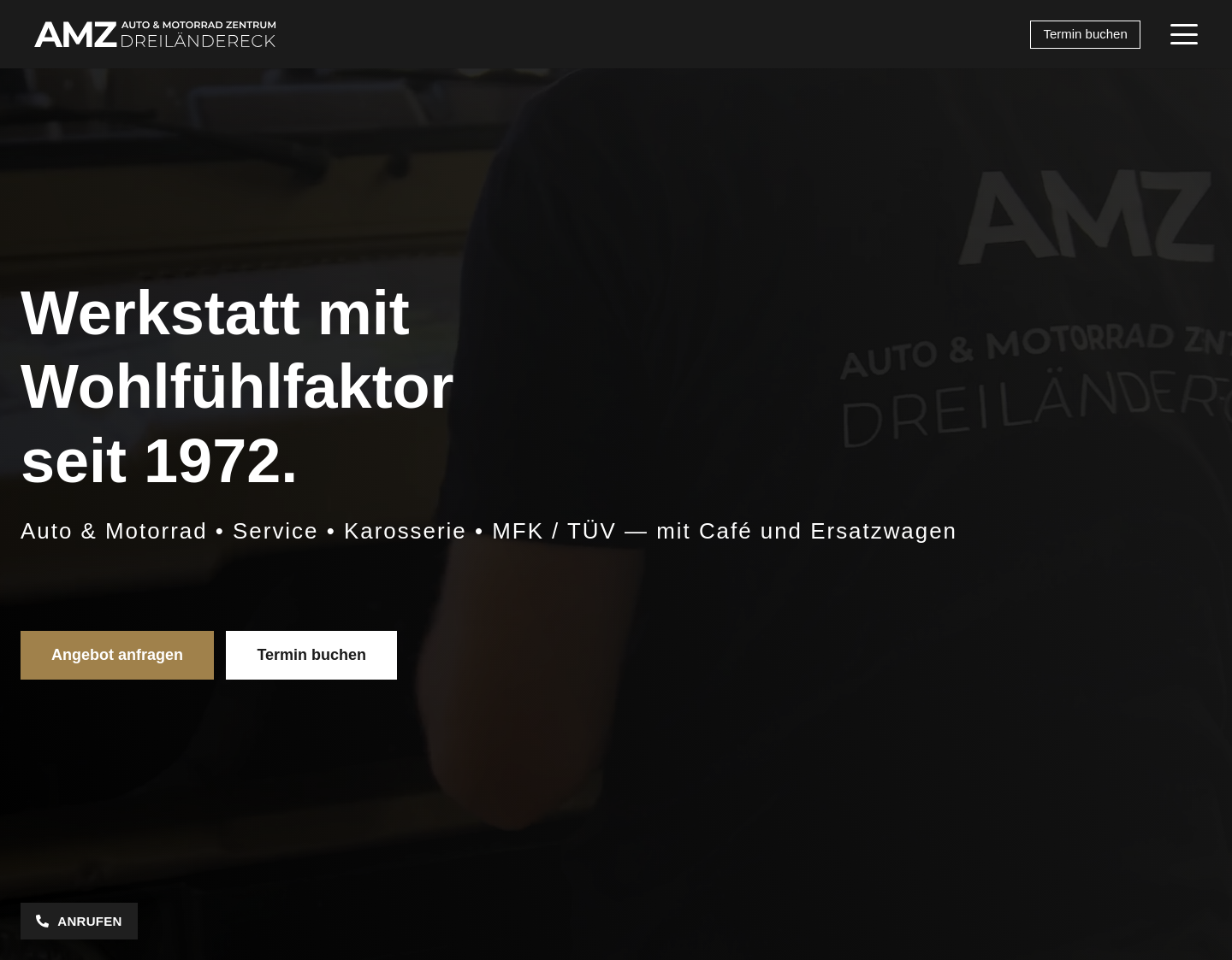 Aktuelle Website-Vorschau von Auto Service Hornung