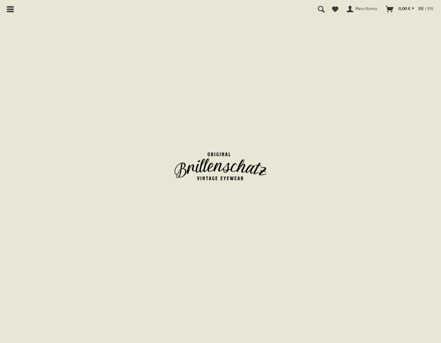 Aktuelle Website-Vorschau von Originale vintage Brillen&Sonnenbrille