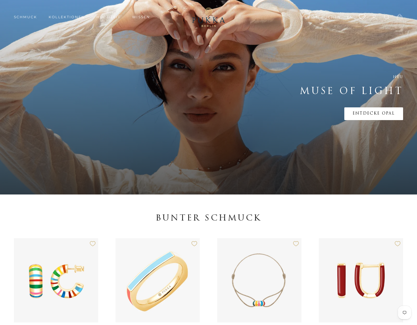 Aktuelle Website-Vorschau von Pukka Berlin GmbH