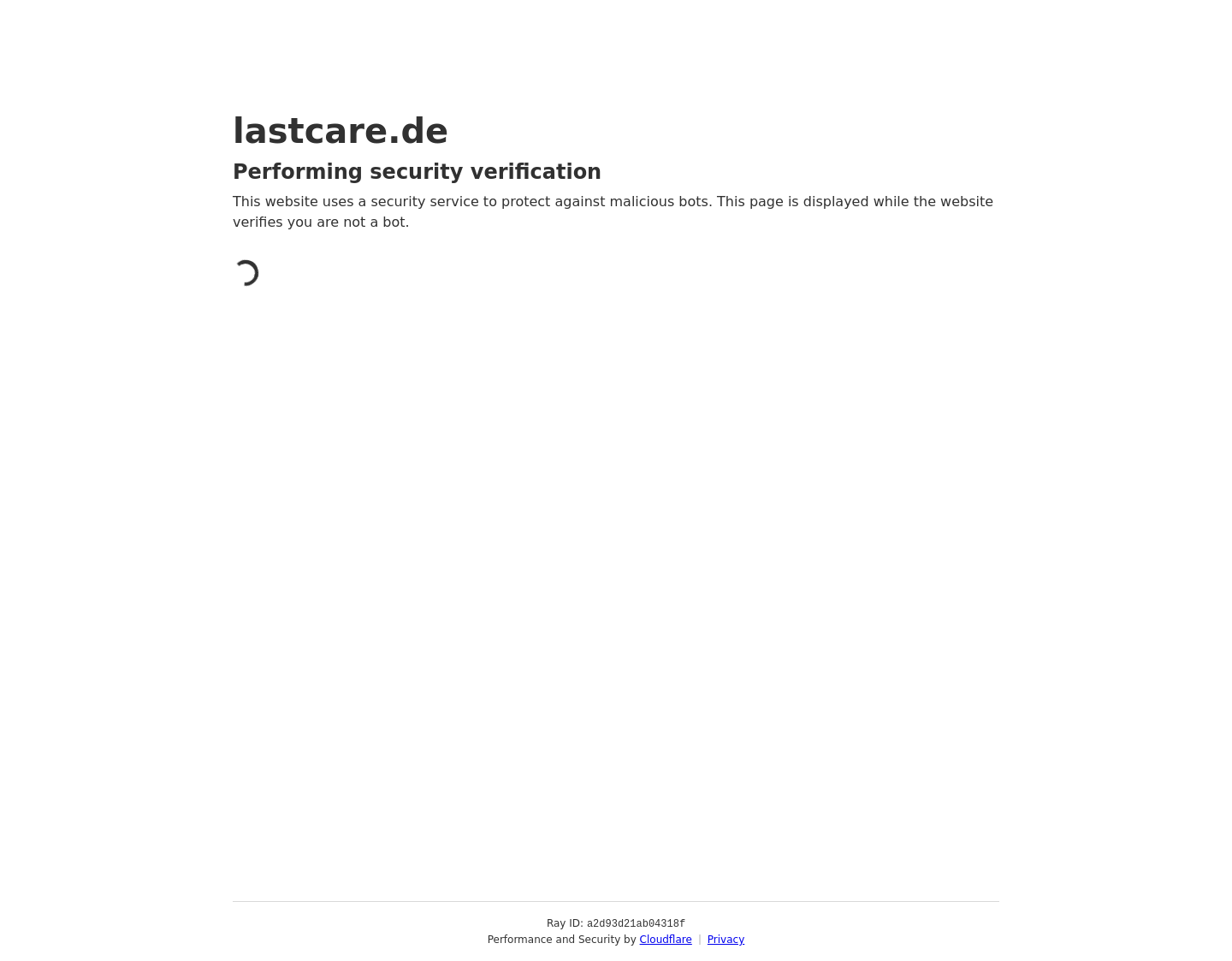 Aktuelle Website-Vorschau von LastCare