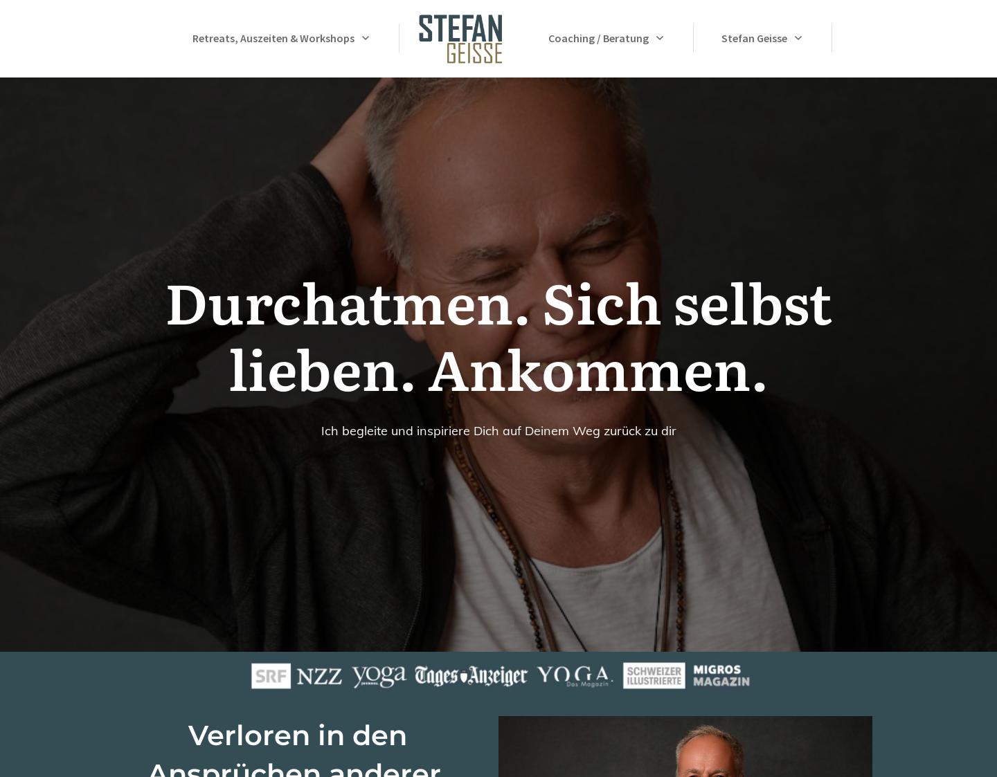 Aktuelle Website-Vorschau von Institut für Stressbewältigung