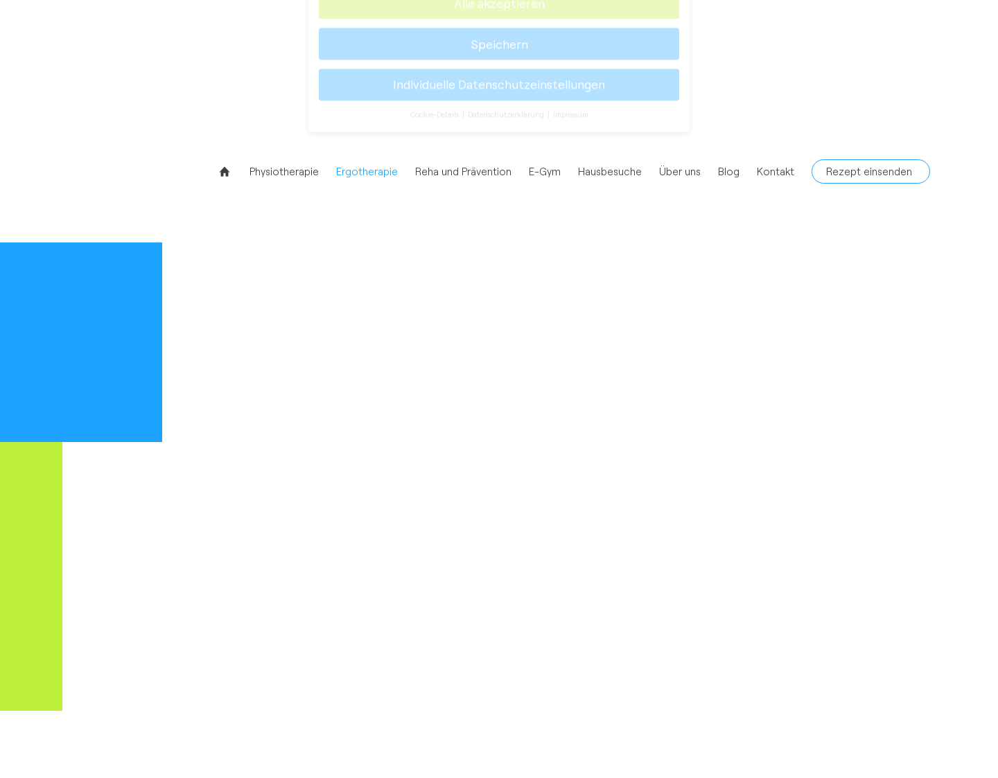 Aktuelle Website-Vorschau von Ergotherapie Praxis Ergo for Life