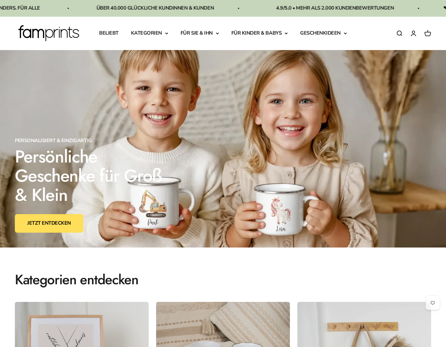 Aktuelle Website-Vorschau von LEMABO Poster
