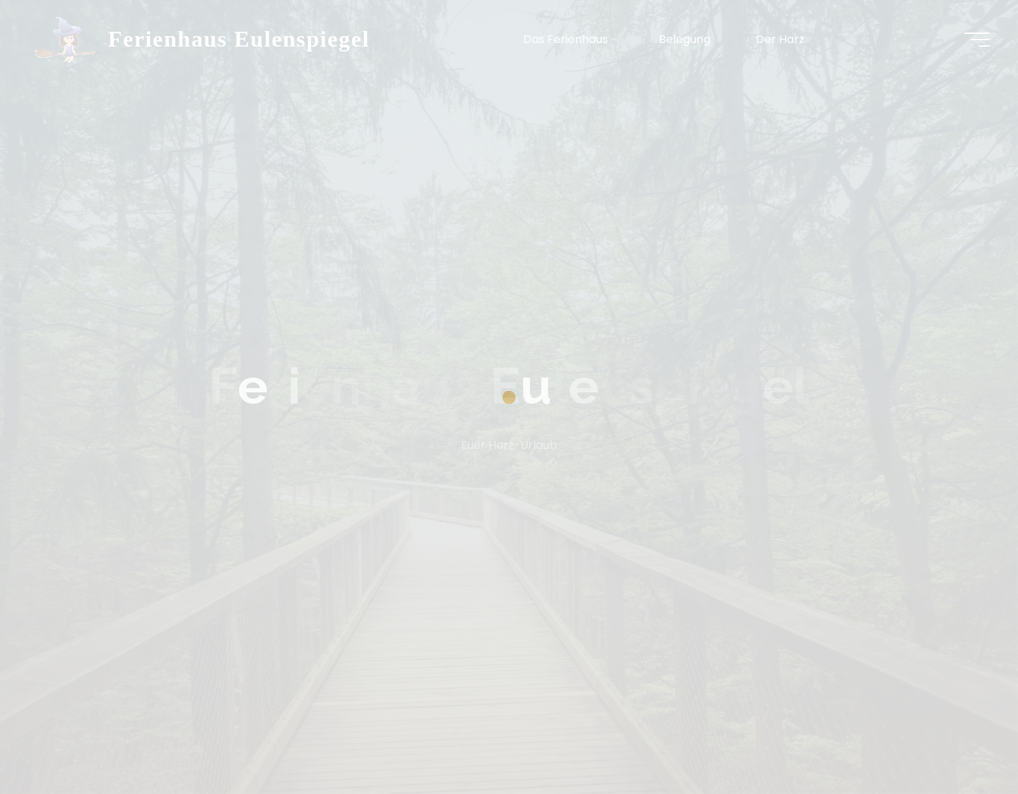 Aktuelle Website-Vorschau von Ferienhaus Eulenspiegel