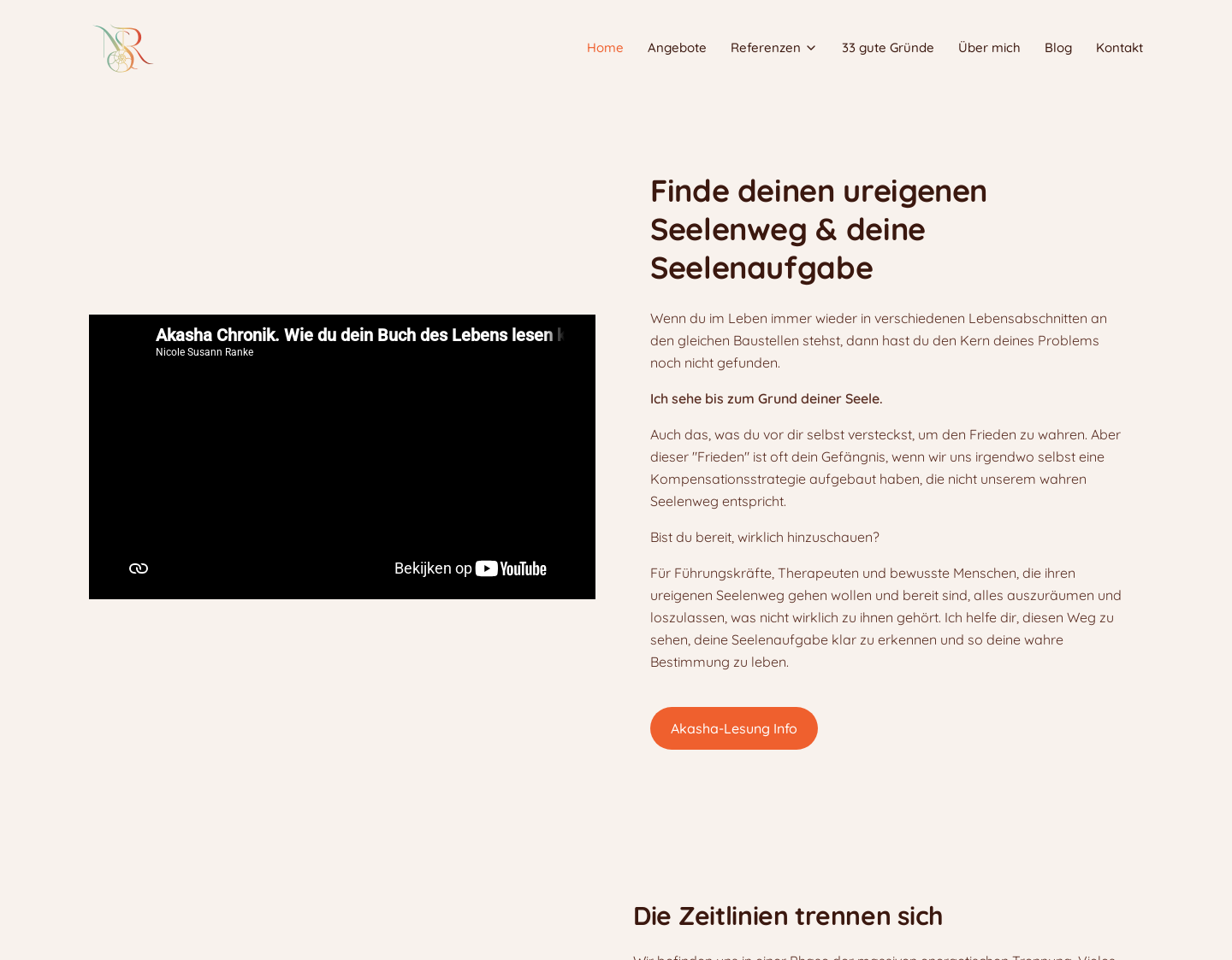 Aktuelle Website-Vorschau von Mediale Lebensberatung & Coaching