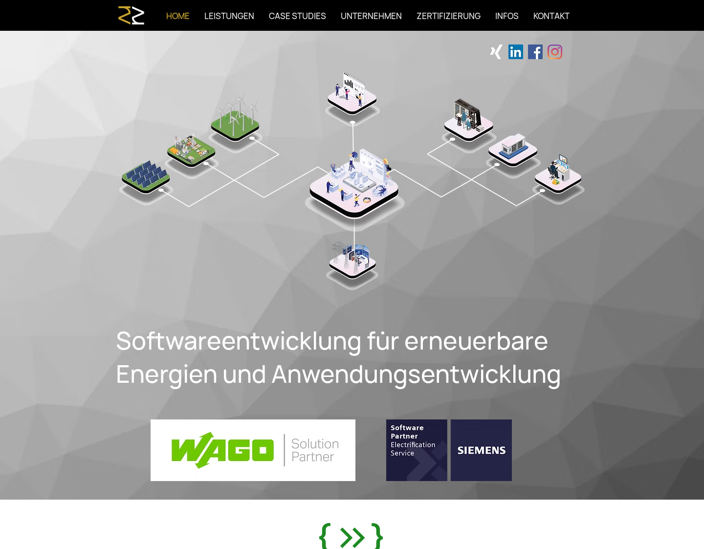 Aktuelle Website-Vorschau von Redispatch Anbindung & Fernwirktechnik