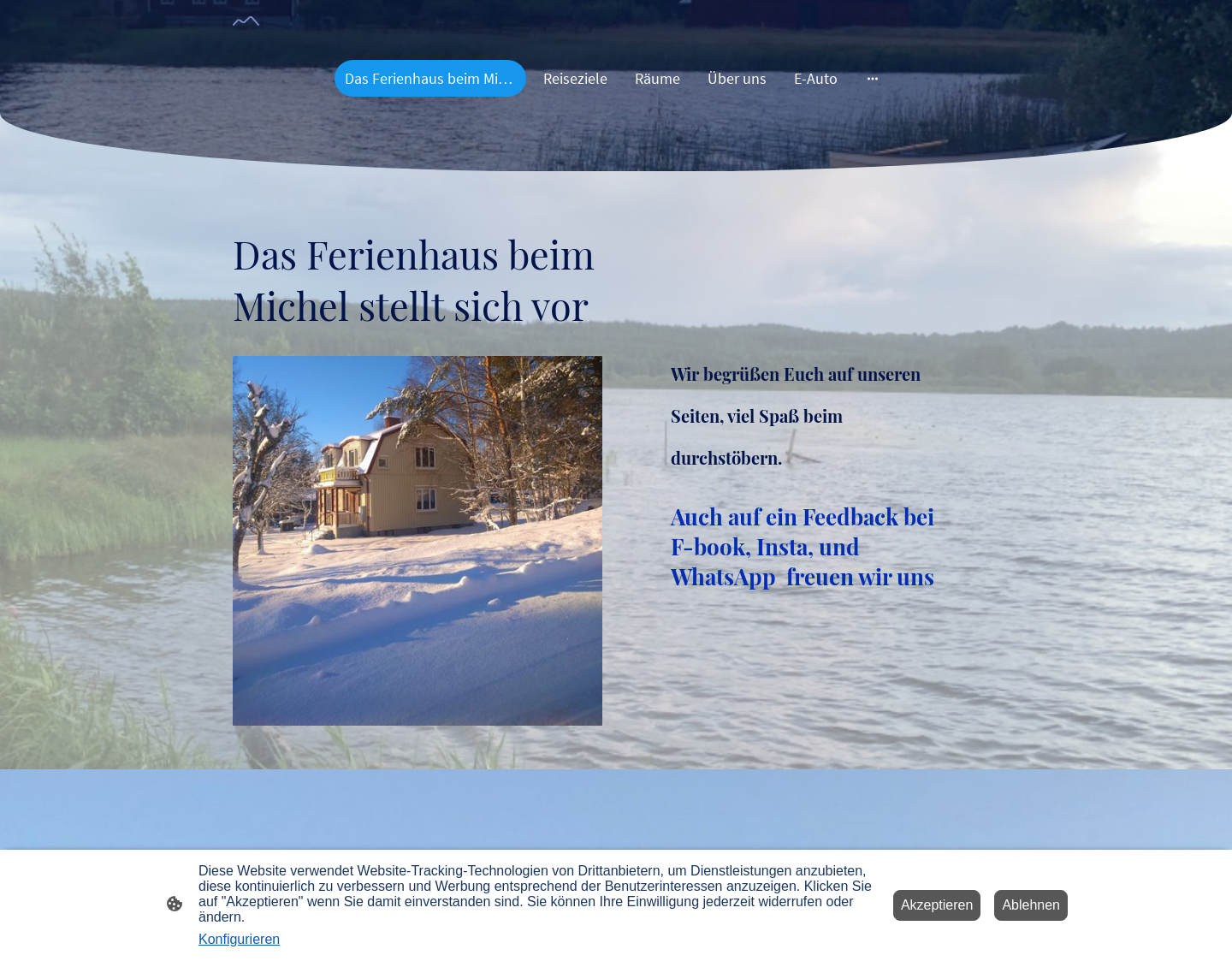 Aktuelle Website-Vorschau von Ferienhaus Jaernforsen