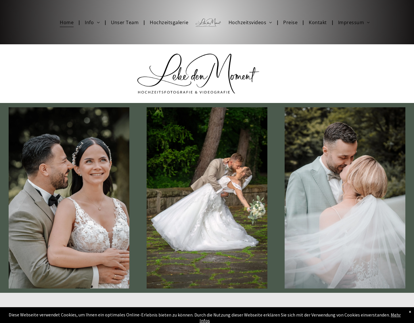 Aktuelle Website-Vorschau von LdM- Fotografie & LdM Hochzeitsfotografie