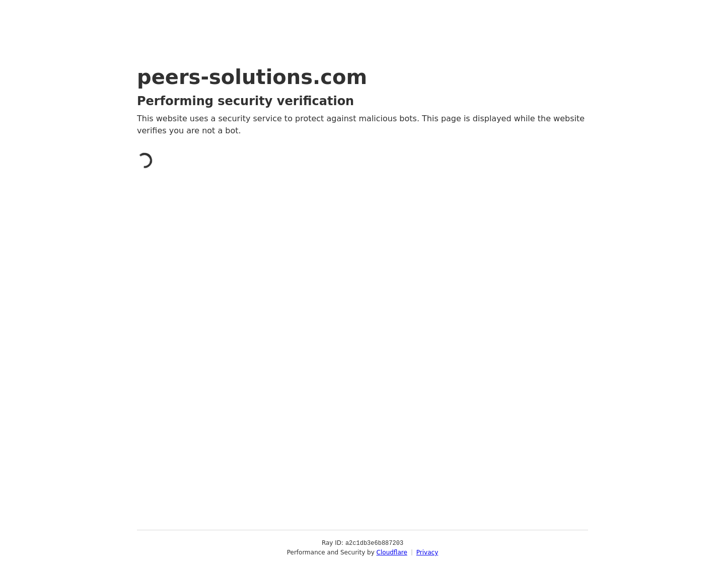 Aktuelle Website-Vorschau von Peers Solutions GmbH