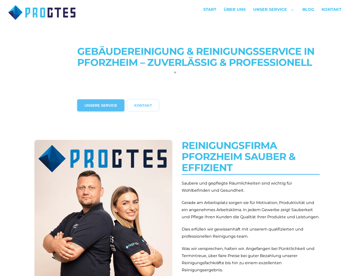Aktuelle Website-Vorschau von Reinigung in der Nähe