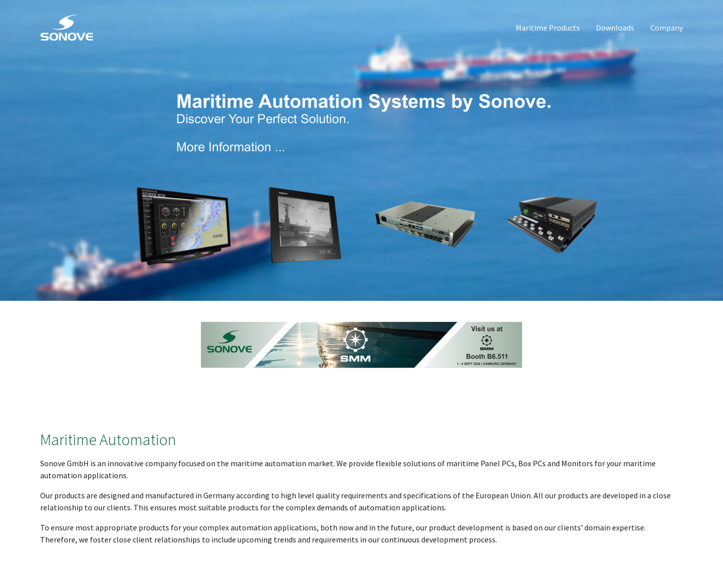 Aktuelle Website-Vorschau von für Automation & Networks und Auto-ID