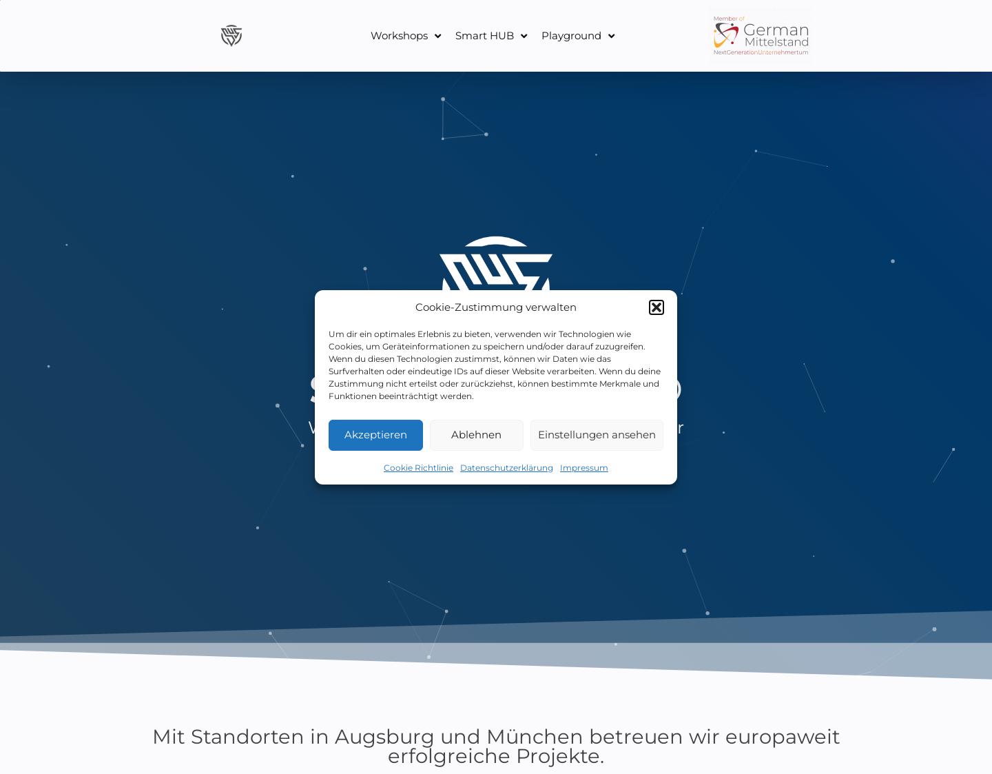 Aktuelle Website-Vorschau von SUS Marketing - Experten für digitales Marketing