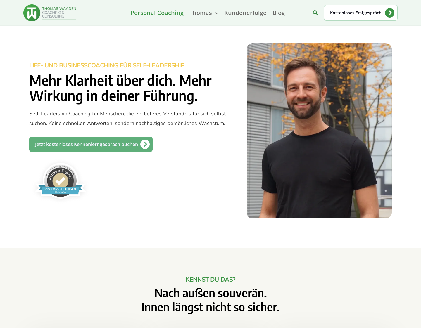 Aktuelle Website-Vorschau von TW Coaching & Consulting