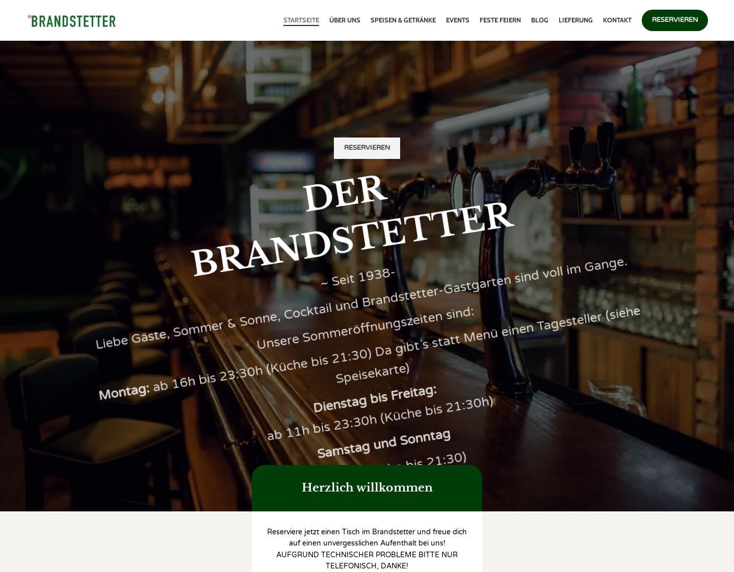 Aktuelle Website-Vorschau von Der Brandstetter