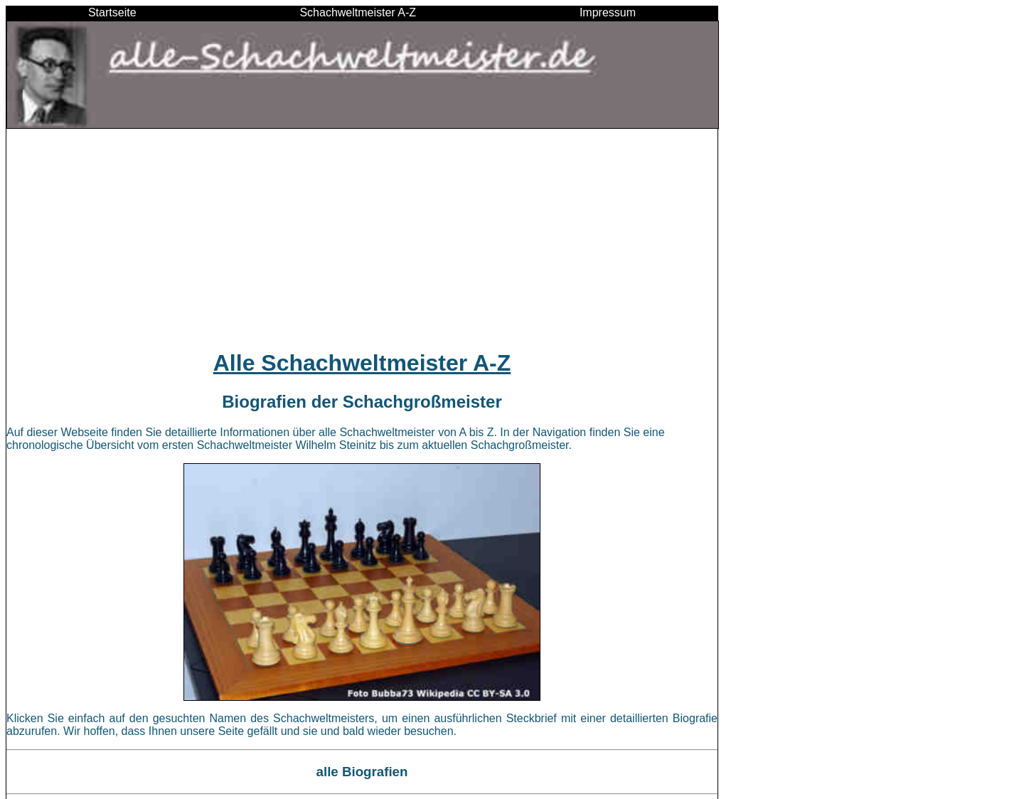 Aktuelle Website-Vorschau von alle Schachweltmeister