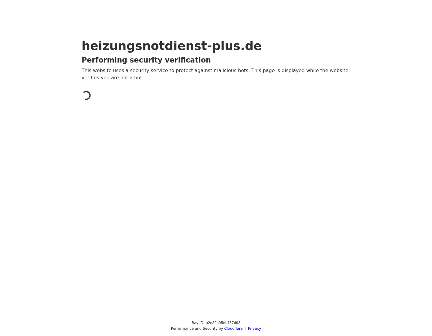 Aktuelle Website-Vorschau von Heizungsnotdienst Plus