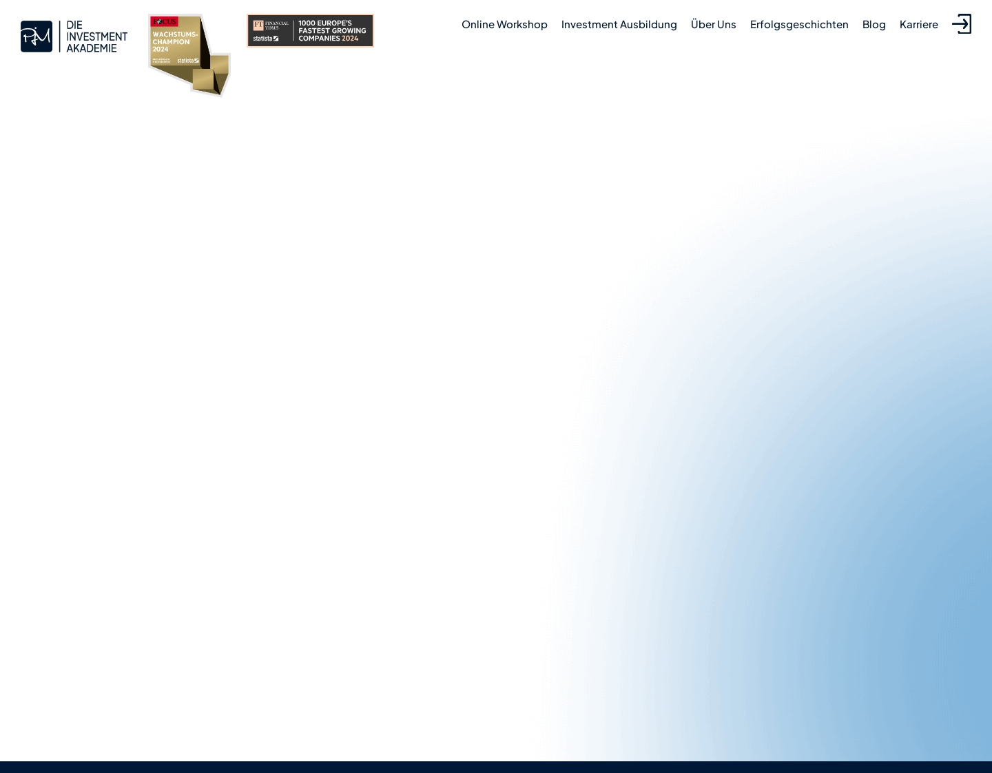 Aktuelle Website-Vorschau von PJM Investment Akademie GmbH