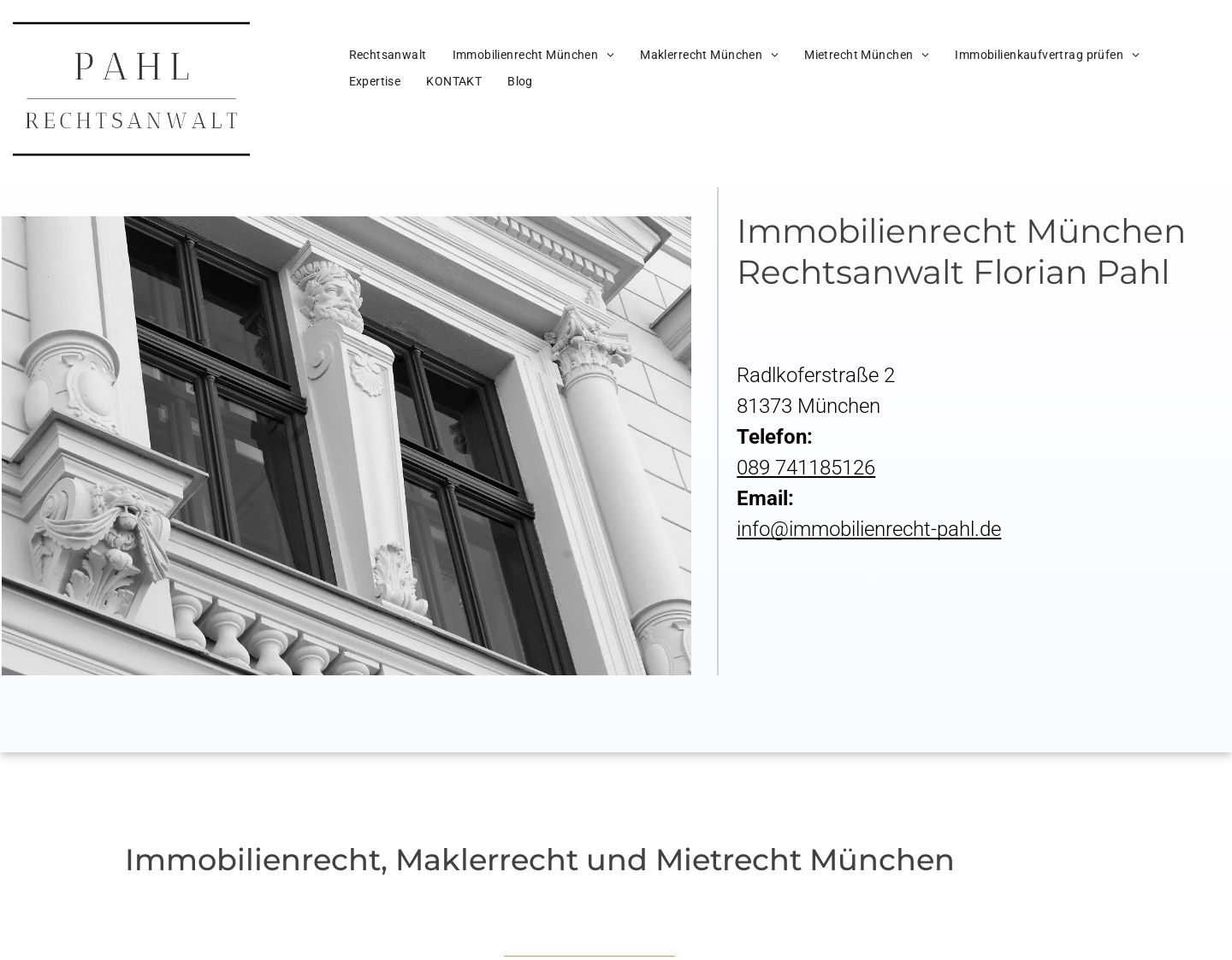 Vorschau von Rechtsanwalt für Immobilienrecht München