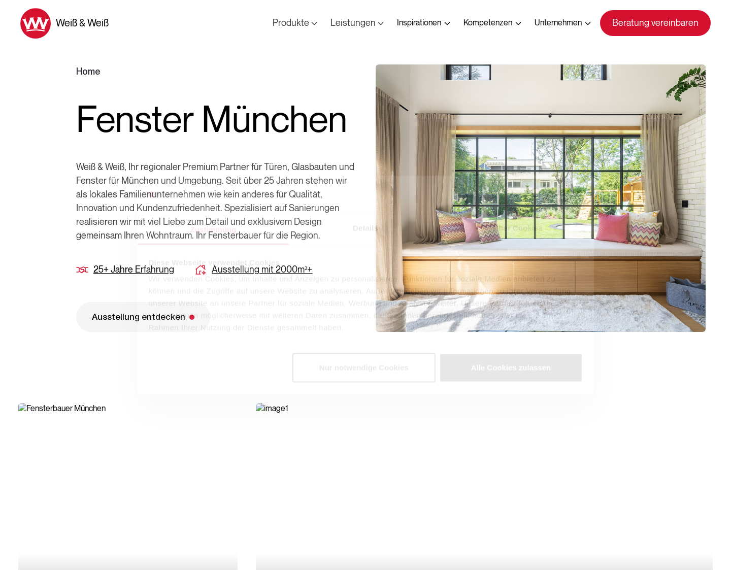 Aktuelle Website-Vorschau von A.+N. Weiß & Weiß GmbH