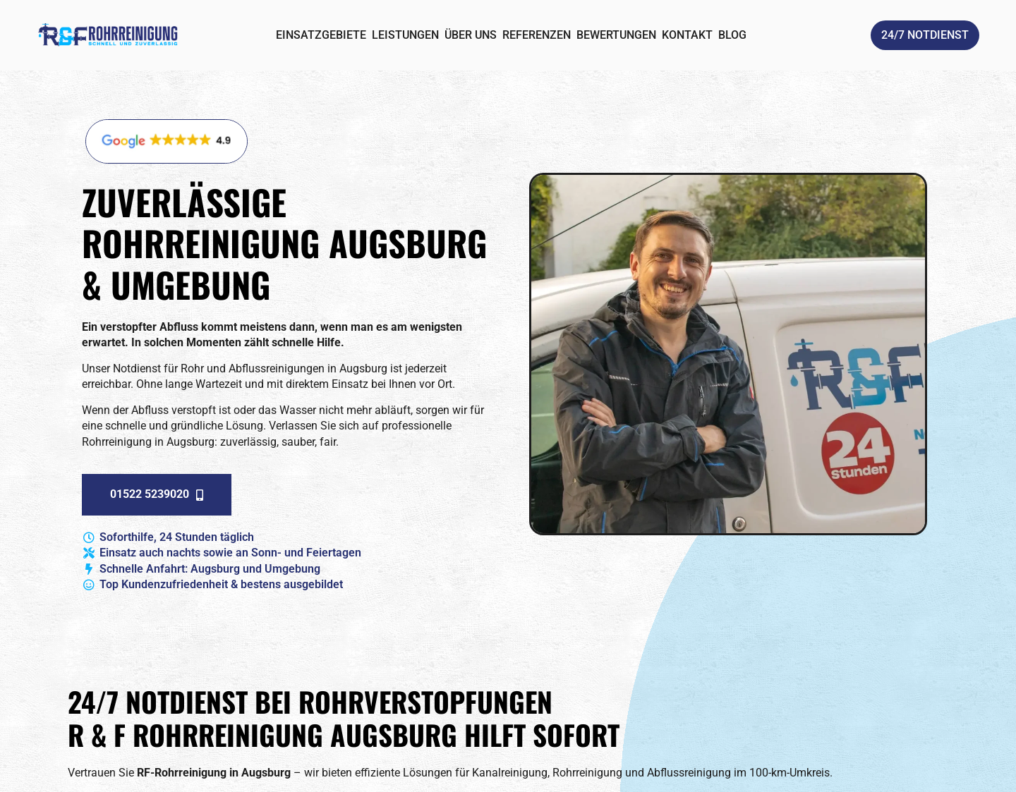 Vorschau von R&F Rohrreinigung