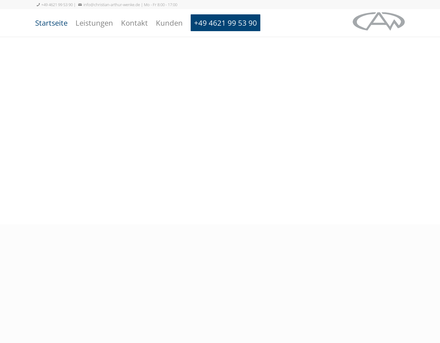 Aktuelle Website-Vorschau von C.A.W. Webdesign