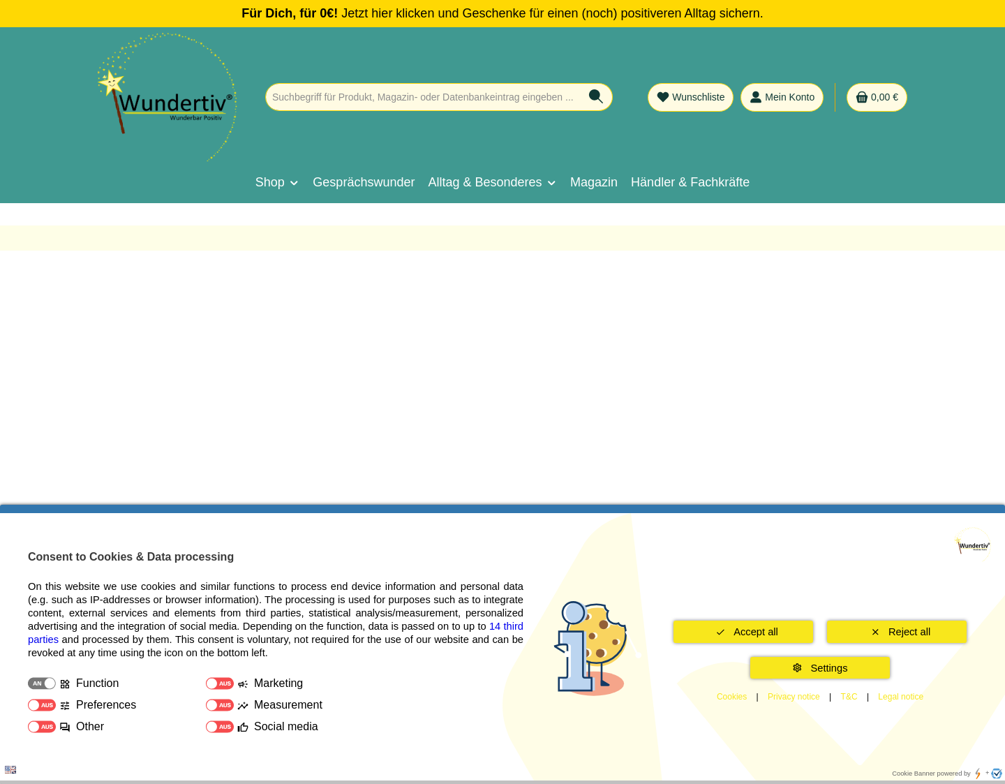 Aktuelle Website-Vorschau von Wundertiv | Mira Dahm