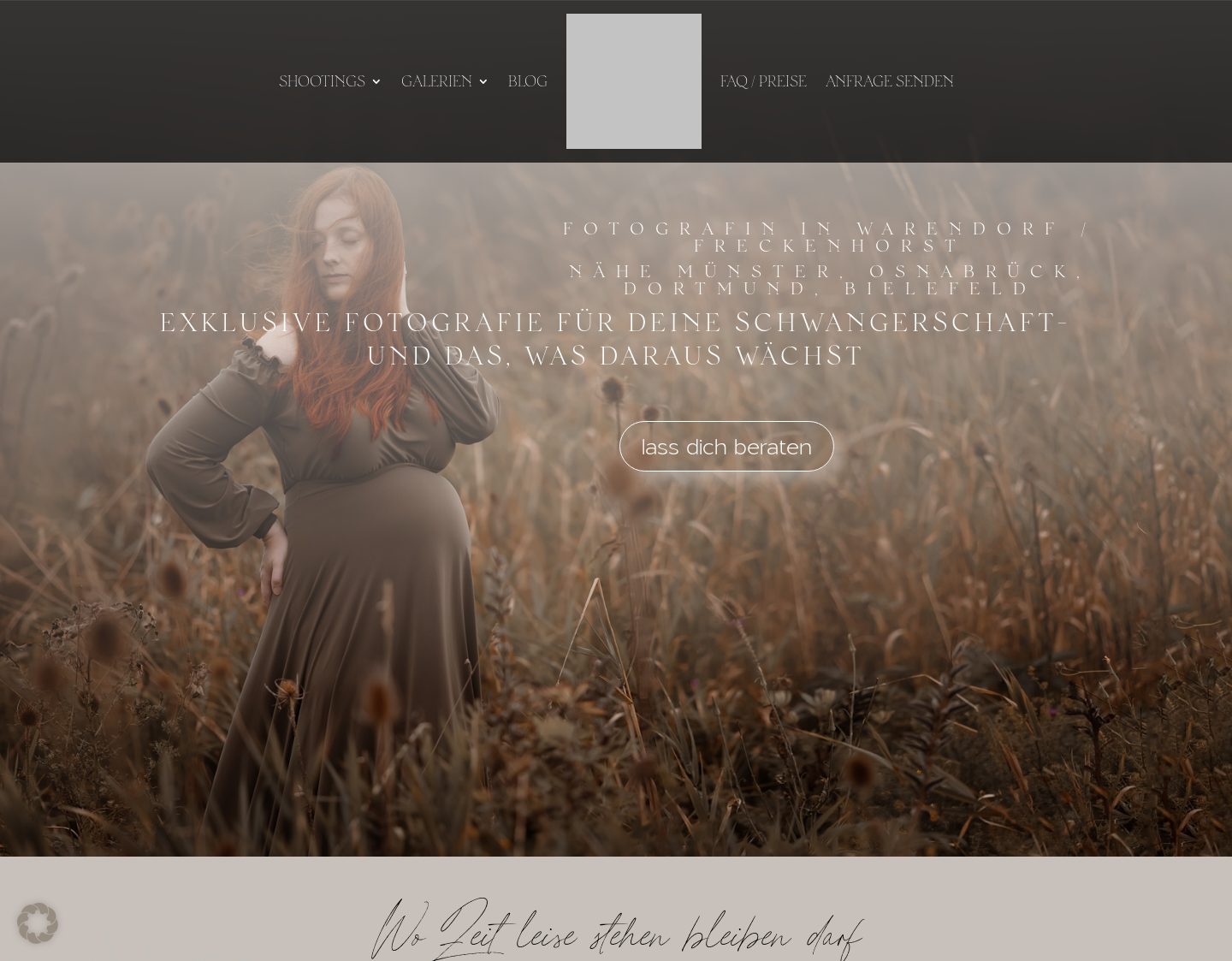Aktuelle Website-Vorschau von Yvonne Pesch Fotografie