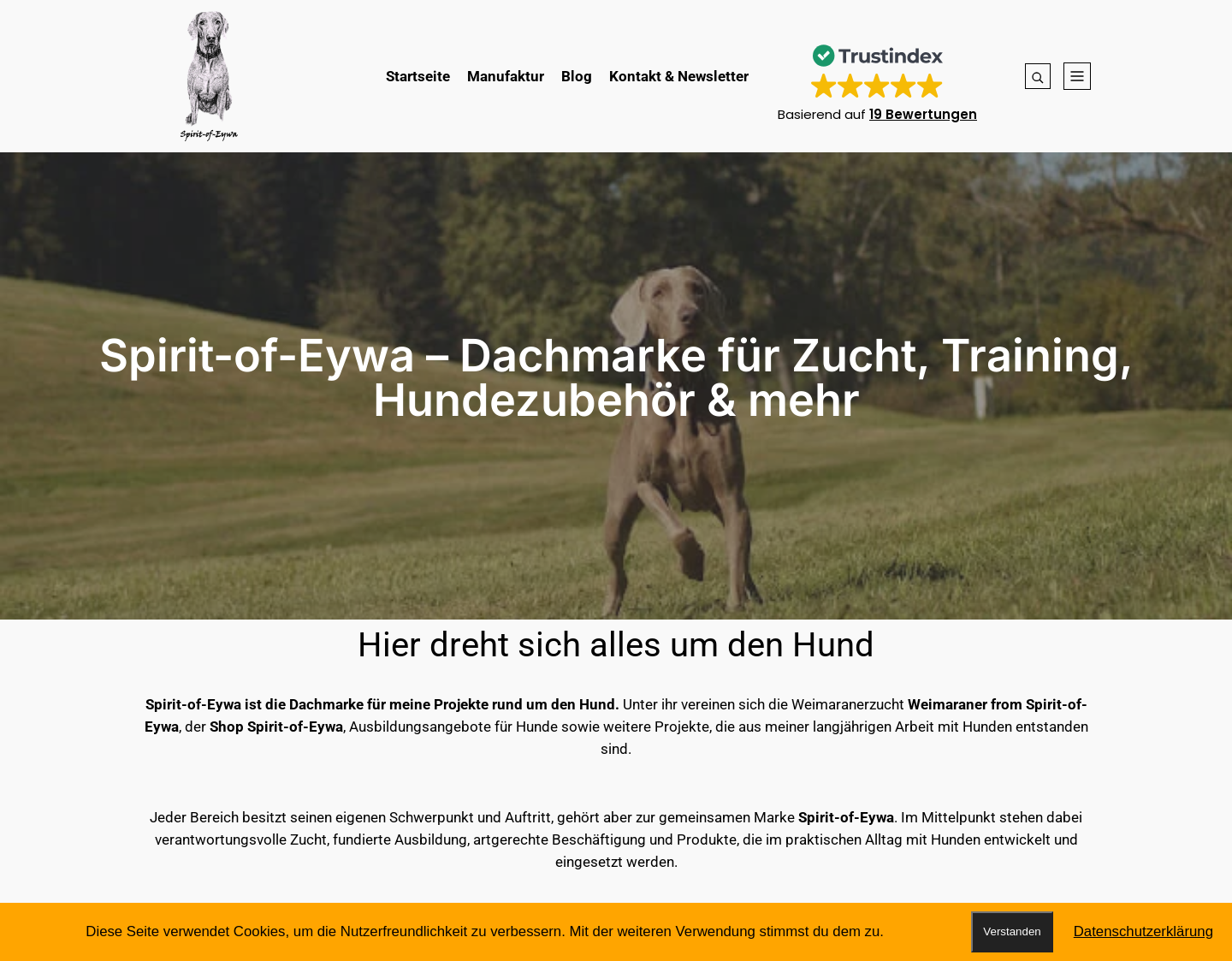 Aktuelle Website-Vorschau von Spirit-of-Eywa