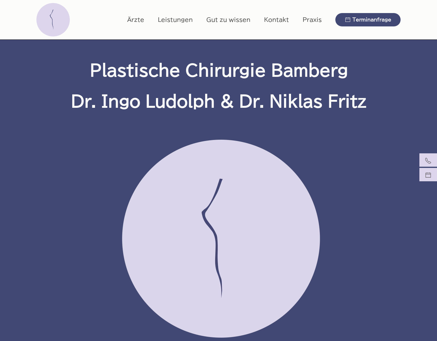 Aktuelle Website-Vorschau von Dr. Ulrich Kleiner, Facharzt