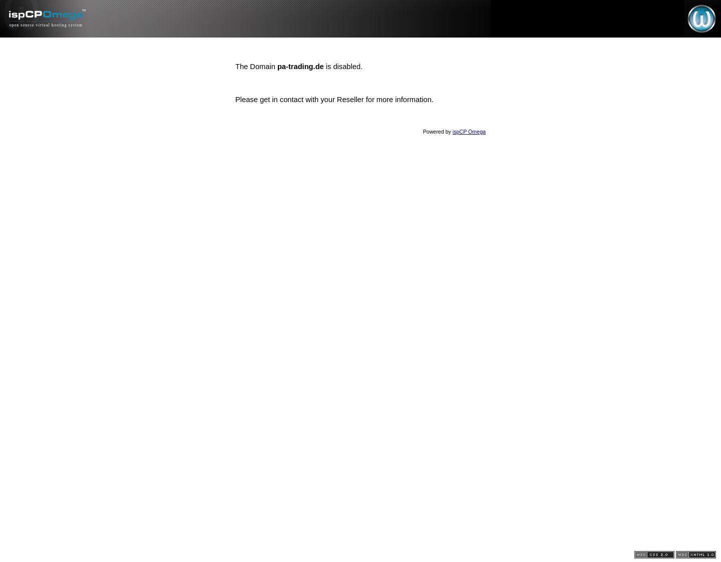 Aktuelle Website-Vorschau von Professsional Asia Trading