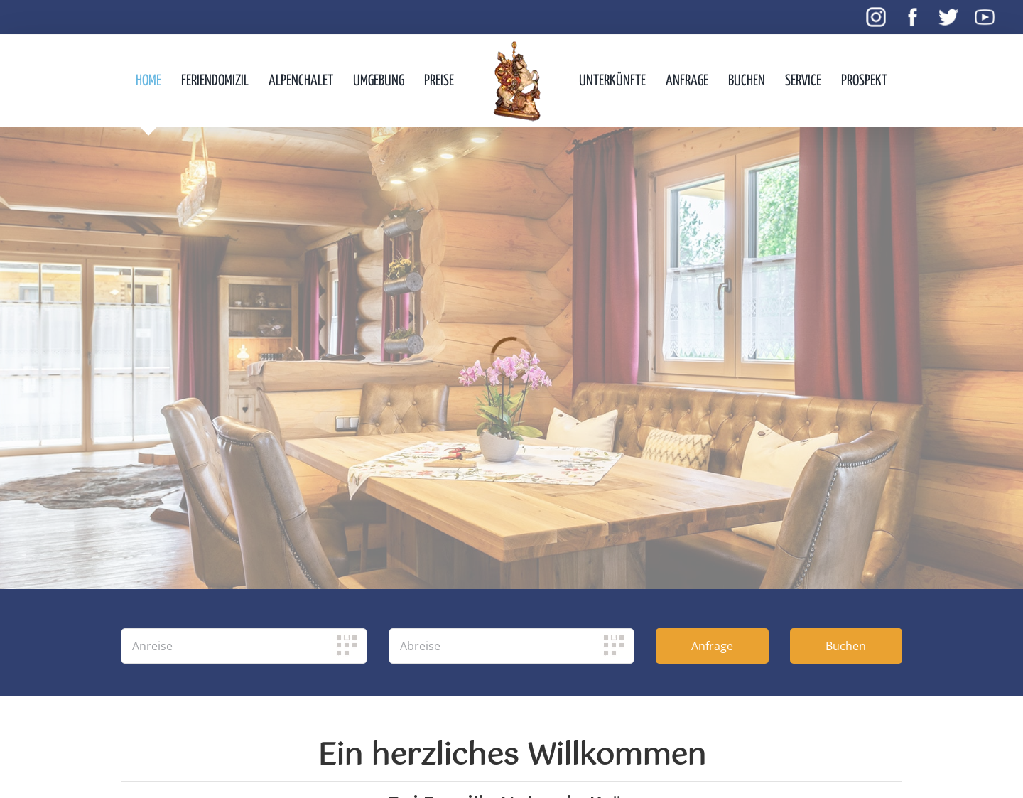 Aktuelle Website-Vorschau von Ferienwohnung Krün bei Garmisch