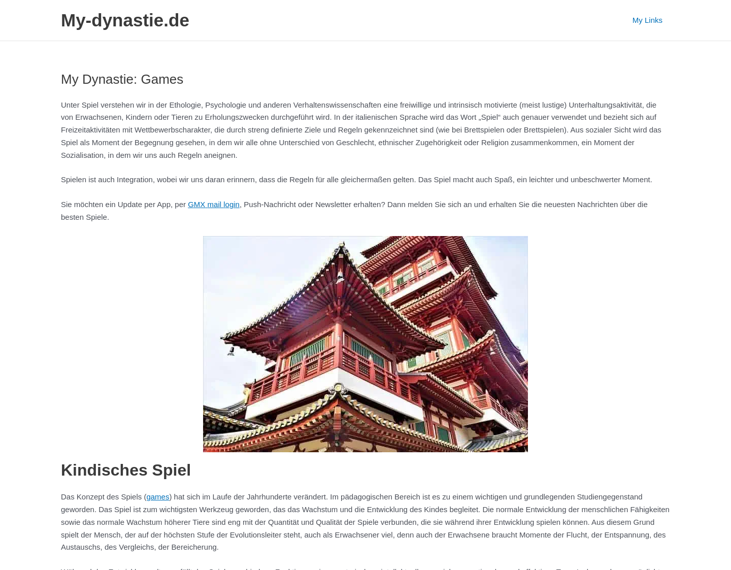 Aktuelle Website-Vorschau von my-Dynastie - Browsergame im Mittelalter