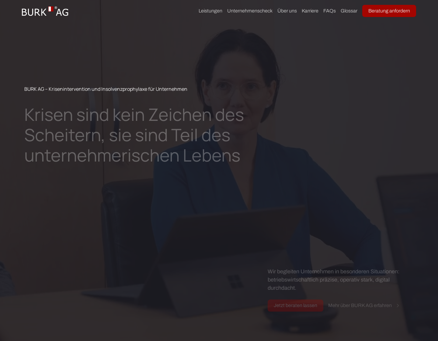 Aktuelle Website-Vorschau von Existenzgründung, Finanzierung