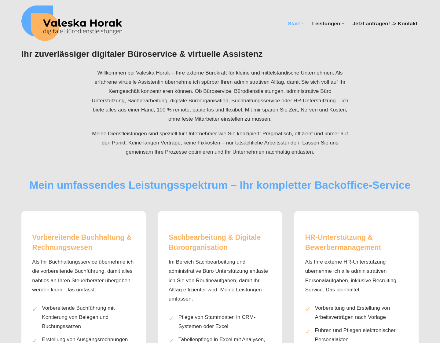 Aktuelle Website-Vorschau von Bürobedarf Berger Büroservice