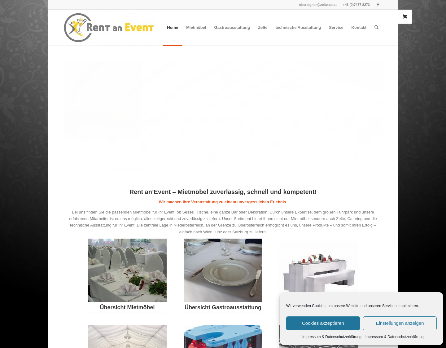 Aktuelle Website-Vorschau von Stuhlhussen