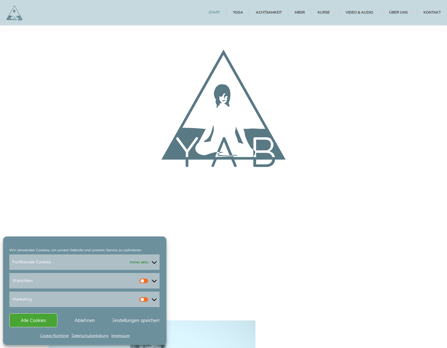 Aktuelle Website-Vorschau von Herzlich Willkommen bei Yoga-Raum-Bonn