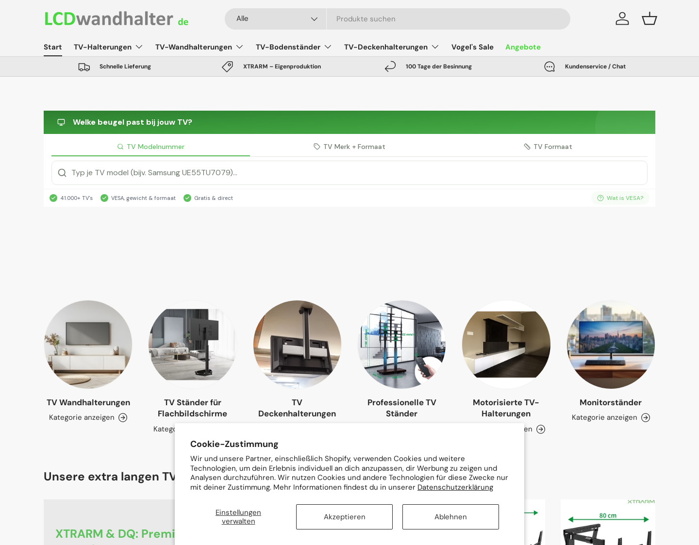 Aktuelle Website-Vorschau von lcd wandhalter