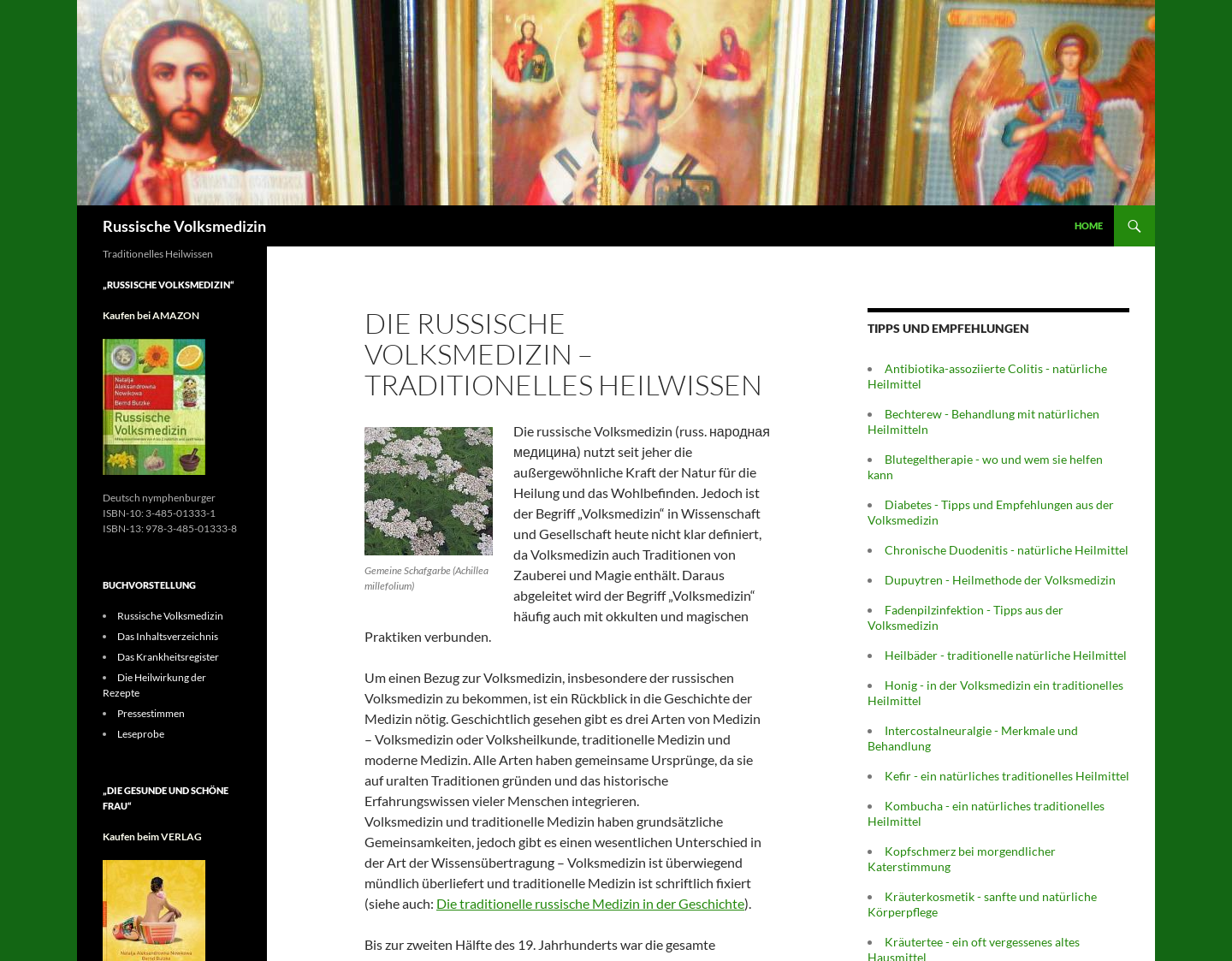 Aktuelle Website-Vorschau von Russische Volksmedizin