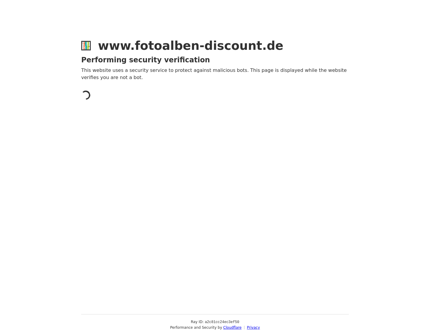 Aktuelle Website-Vorschau von Fotoalbum-Discount.de