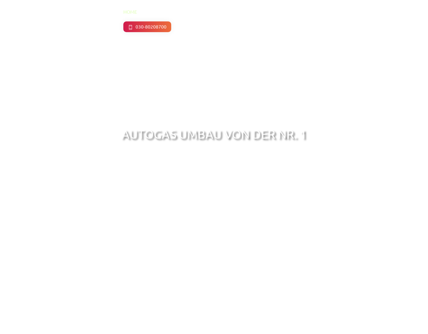 Aktuelle Website-Vorschau von Autogas Umbau Werkstatt Berlin