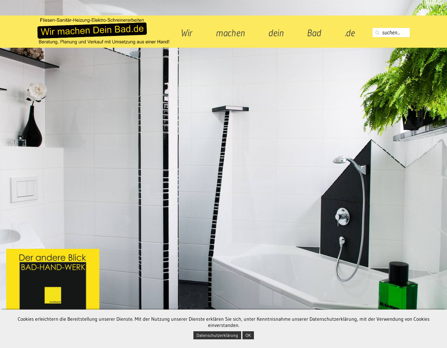 Aktuelle Website-Vorschau von Kombifliesign Kreativwerkstatt