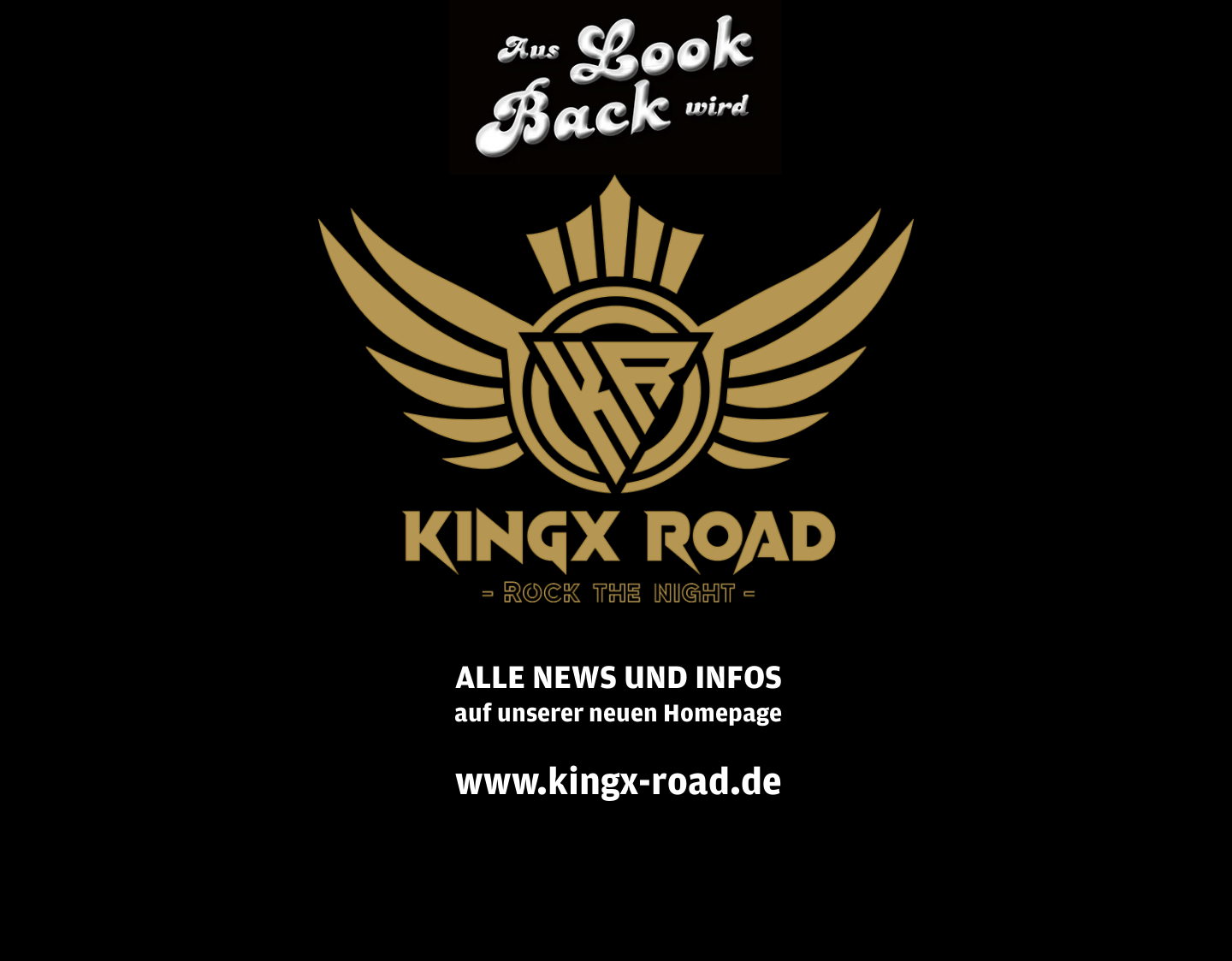 Aktuelle Website-Vorschau von Look Back - Oldieband
