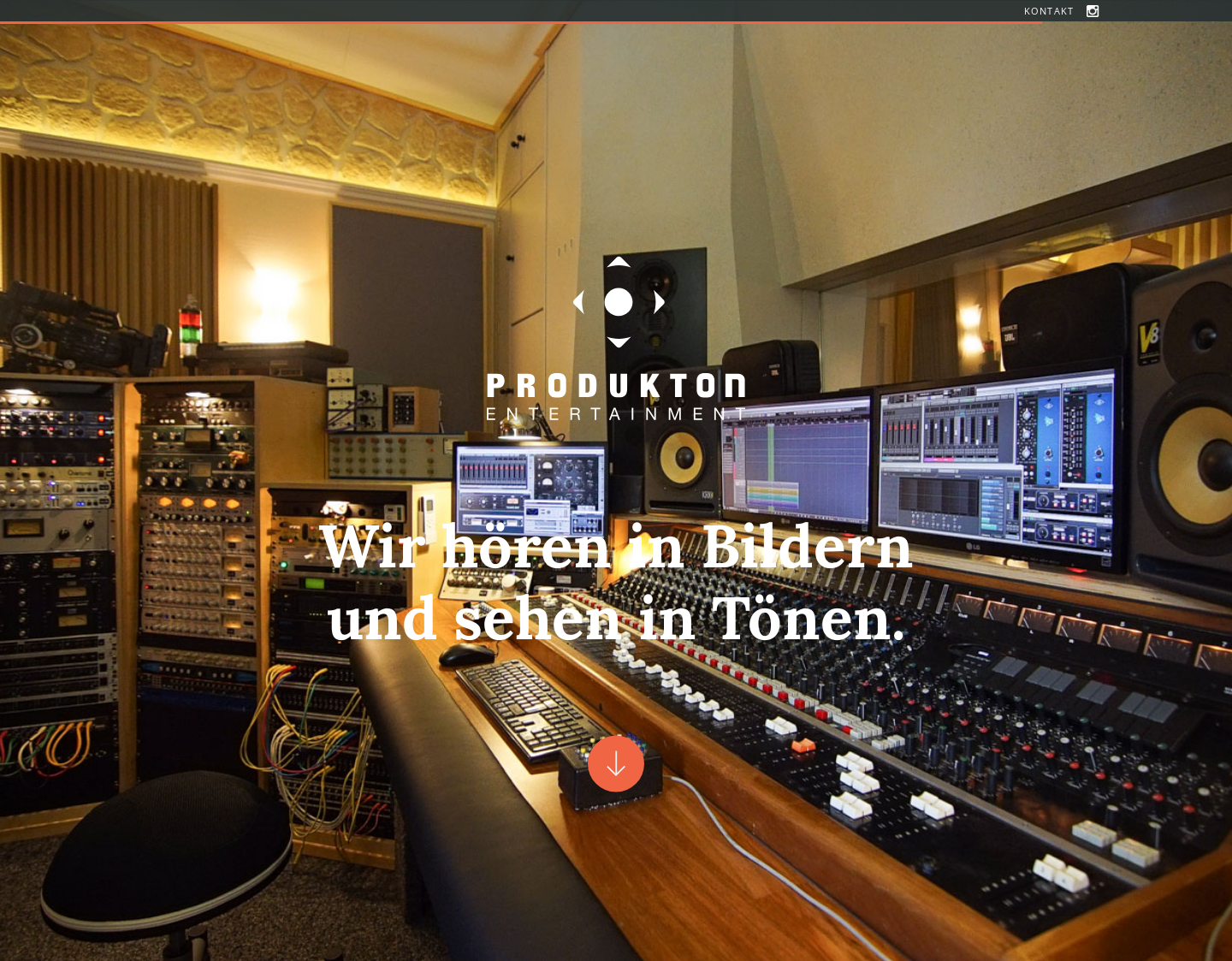 Aktuelle Website-Vorschau von Ihr Tonstudio in Hannover