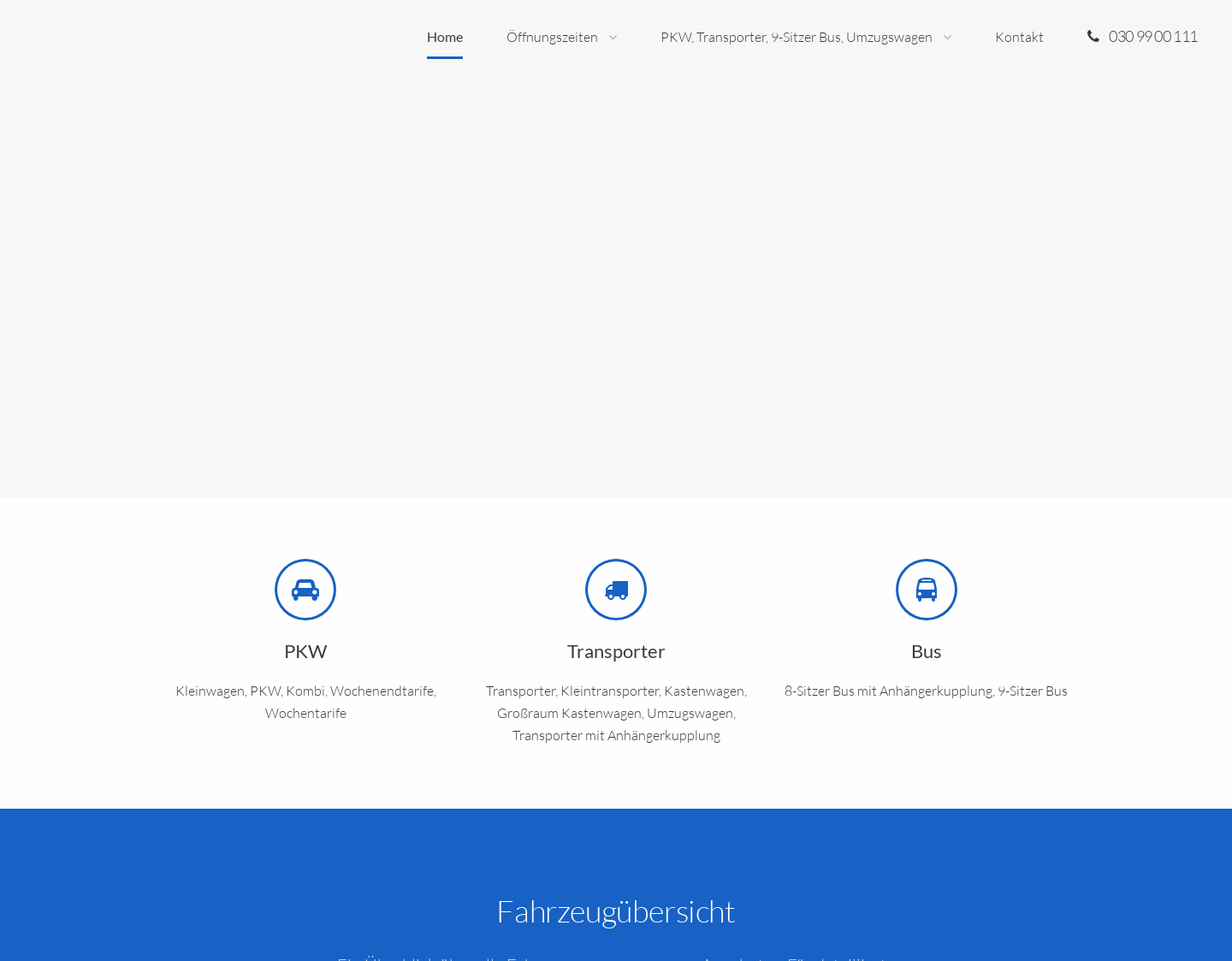 Aktuelle Website-Vorschau von ES Autovermietung Berlin-Mietwagen, Pkw