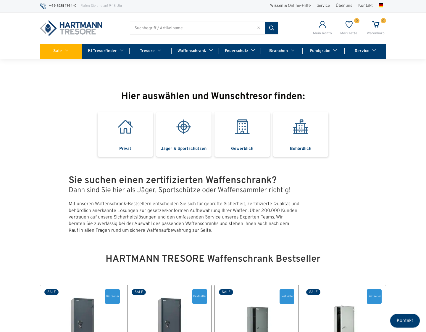 Aktuelle Website-Vorschau von Der Safe für Wertgegenstände