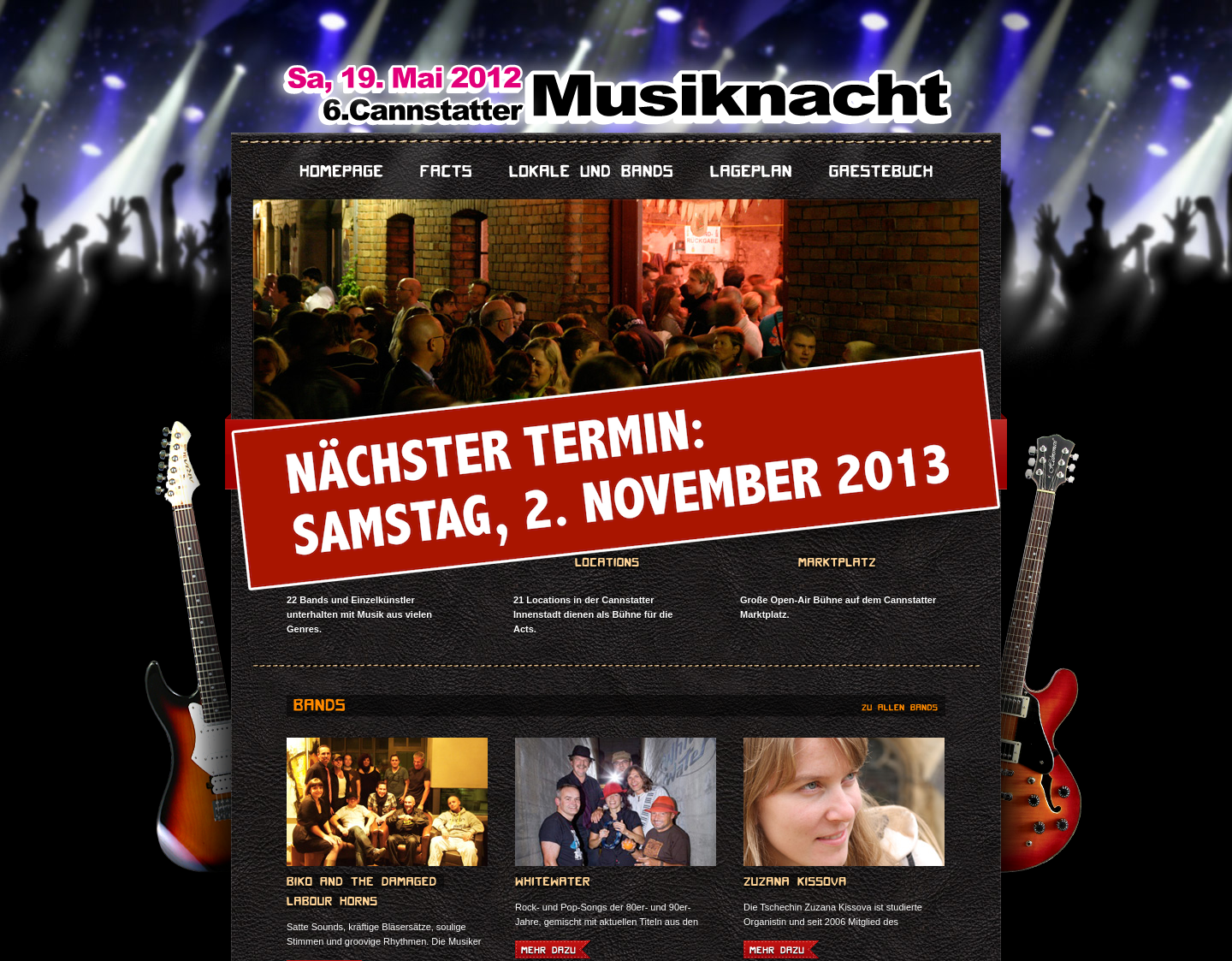 Aktuelle Website-Vorschau von Eventagentur sitibi KOMMUNIKATION GmbH