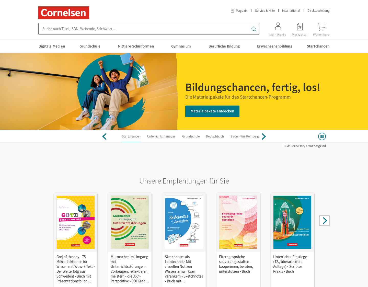 Aktuelle Website-Vorschau von LernCoachies