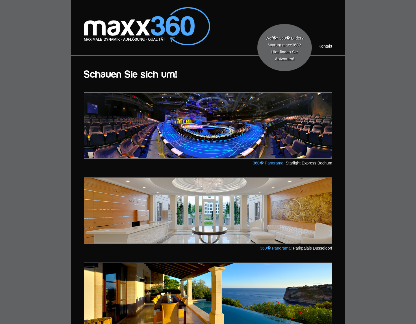 Aktuelle Website-Vorschau von Panoramafotograf für Panoramafotografie